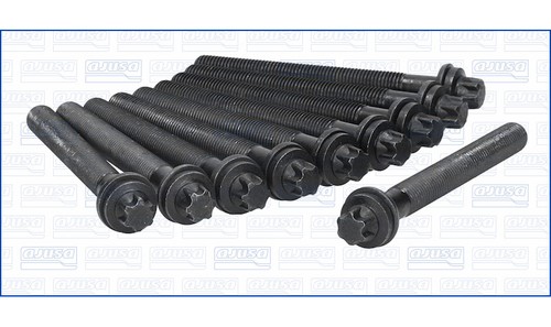 Cylinder head bolt - head, set
