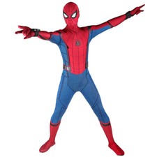 Spider-Man Homecoming Jumpsuit Spiderman Suit Cosplay Costume Halloween Props UK