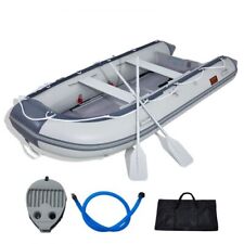 VEVOR Inflatable Dinghy Boat, 6-Person Transom Sport Tender Boat