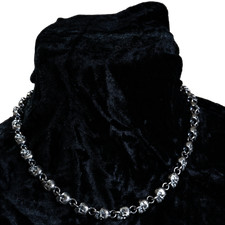 Skull Bracelet & Necklace 925