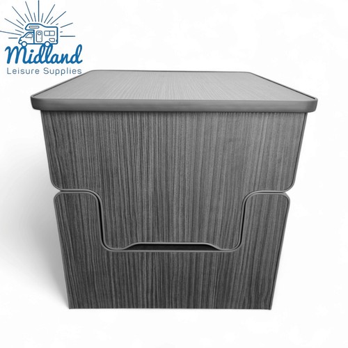 Camper toilet storage - toilet, box