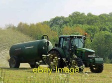 Photo 6x4 Tractor and slurry tank at work Grimston One assumed it was sew c2016