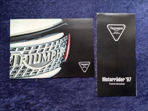Triumph programme 1996 - triumph,