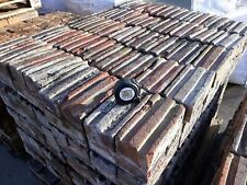 Batch Of 700 Reclaimed Victorian Brindle Clay Paver Drainage Channel Oswestry