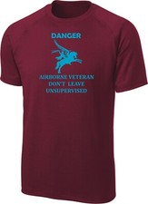 Airborne T-Shirt Airborne Veteran ,Paratrooper T-Shirt ,British Army,
