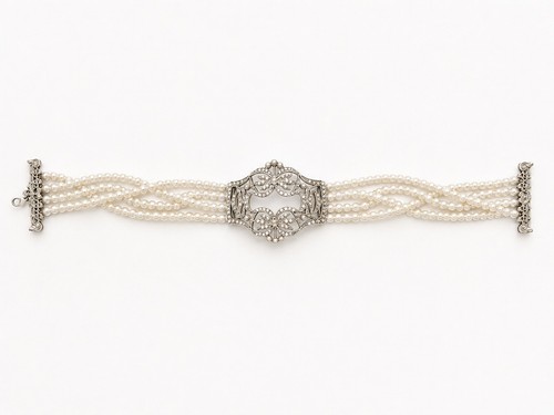 Vintage faux pearl multi - vintage,