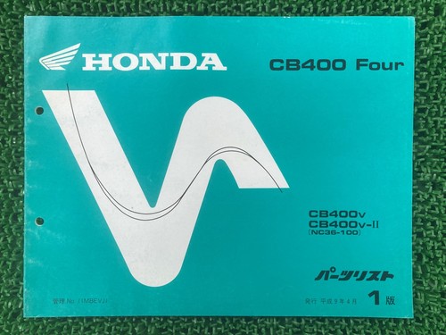 Cb400four parts list - cb400four,