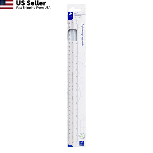 Staedtler 12in engineer scale - 12in,