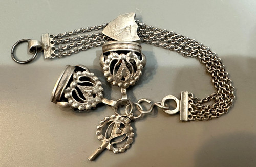 Antique silver pocket watch - antique,