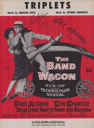 Fred astaire sheet music - fred,