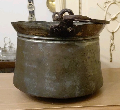 Antique solid copper cast - solid, &
