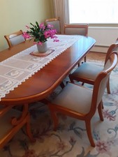 Yew Wood 8-12 Seater Table