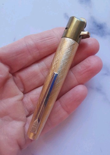 Vintage lighter pen lid - in,