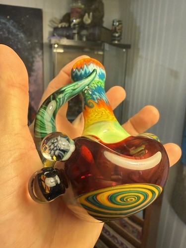 Cheyenne glass singed dry pipe - singed,