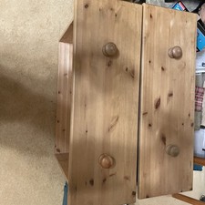 2 Pine Under Bed Drawers On Wheels