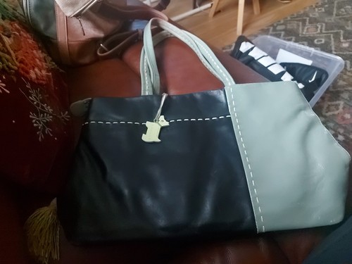 Radley black leather sholder - black,