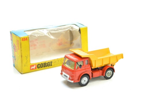 Corgi 494 bedford tipper - bedford, truck