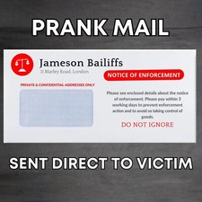 Prank Mail Package - Sent