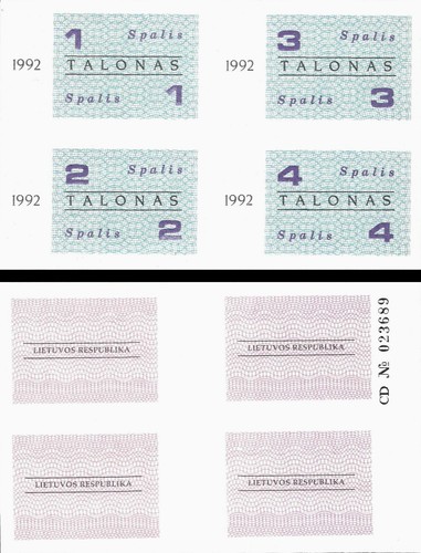 Lithuania 1992 october - lithuania,