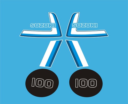 Suzuki ts100er decal kit - suzuki,