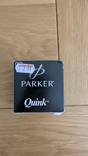 Vintage parker quink ink - quink, glass