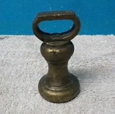 Antique 1lb Brass Bell Weight