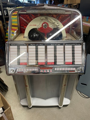 Wurlitzer 1800 jukebox 1955 - wurlitzer,
