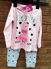 GIRLS *BARBIE* PYJAMAS SET   4-5years  BRAND NEW & TAGGED reduced to clear