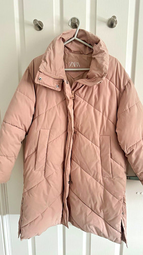 Zara women pink padded - zara,