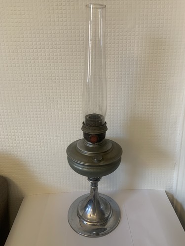 Vintage famos metal chrome - chrome, oil