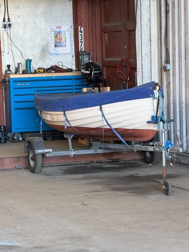 Grp boat dinghy rowing - boat,