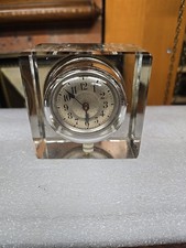 Antique Table Small Clock In