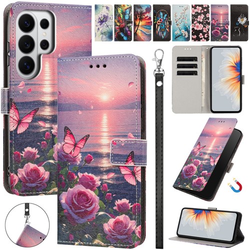 Printed leather case - printed, for