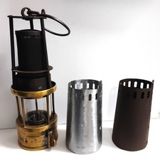 Miners lamp bonnet - lamp,