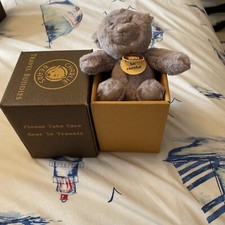 Charlie Bears Armstrong TB2014009 Travel Buddy Retired In Box Labels