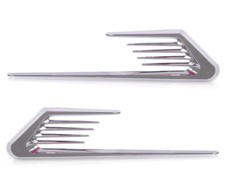 2x Silver Wing Air Side Vent