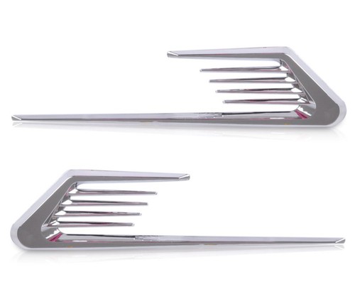 Silver wing air side vent - silver,