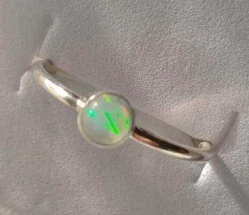 Ethiopian opal ring - ethiopian, 925silver