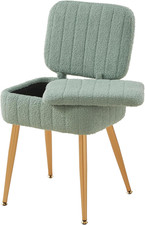 Chic Velvet Vanity Chair with