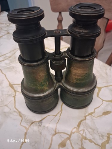 Vintage old binoculars - old,