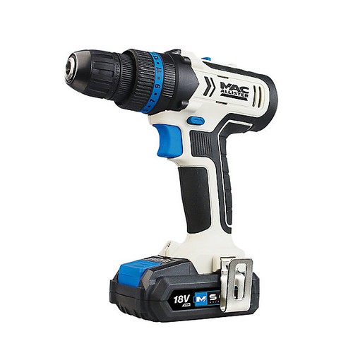 Mac allister 18v ion drill - 18v,
