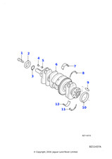 Jaguar Genuine Bolt For XF