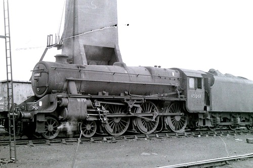 Steam locomotive 35mm slide - locomotive,