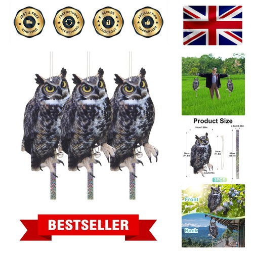3pcs pigeon deterrent bird - 3pcs,