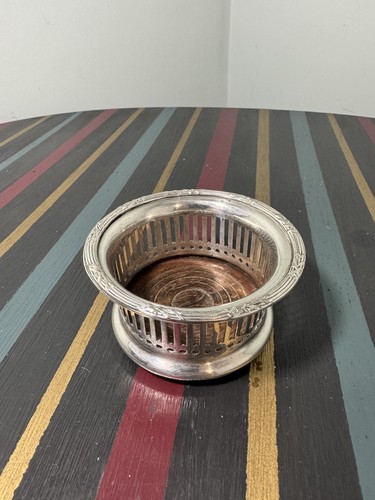 Vintage silver plate wine - vintage,