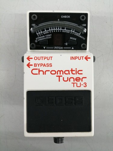 Boss tuner pedal used - tuner,