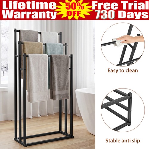 Towel holder rack bathroom - towel,