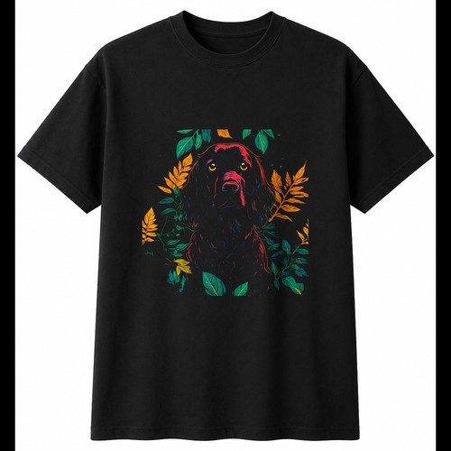 Sprocker botanical dog lover - sprocker,