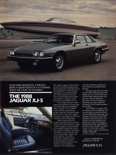 1988 jaguar xjs - sleek, and