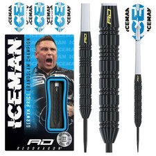 RED DRAGON™ Gerwyn Price Brass Darts set Black 22g Set, includes Flights & Stems
